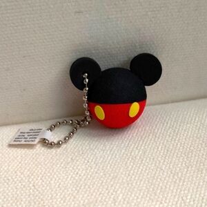 Disney Mickey Mouse Foam Mini Keychain New with Tag